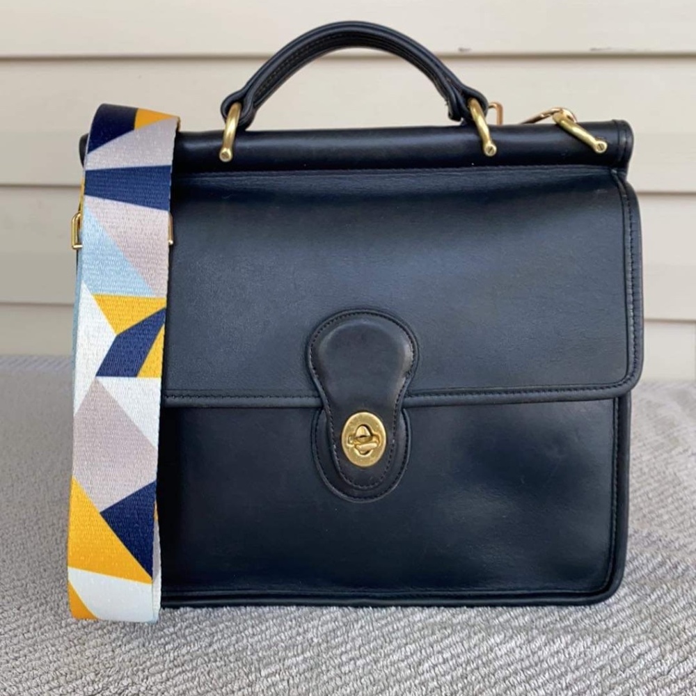 Navy Coach Willis With Custom Strap✨